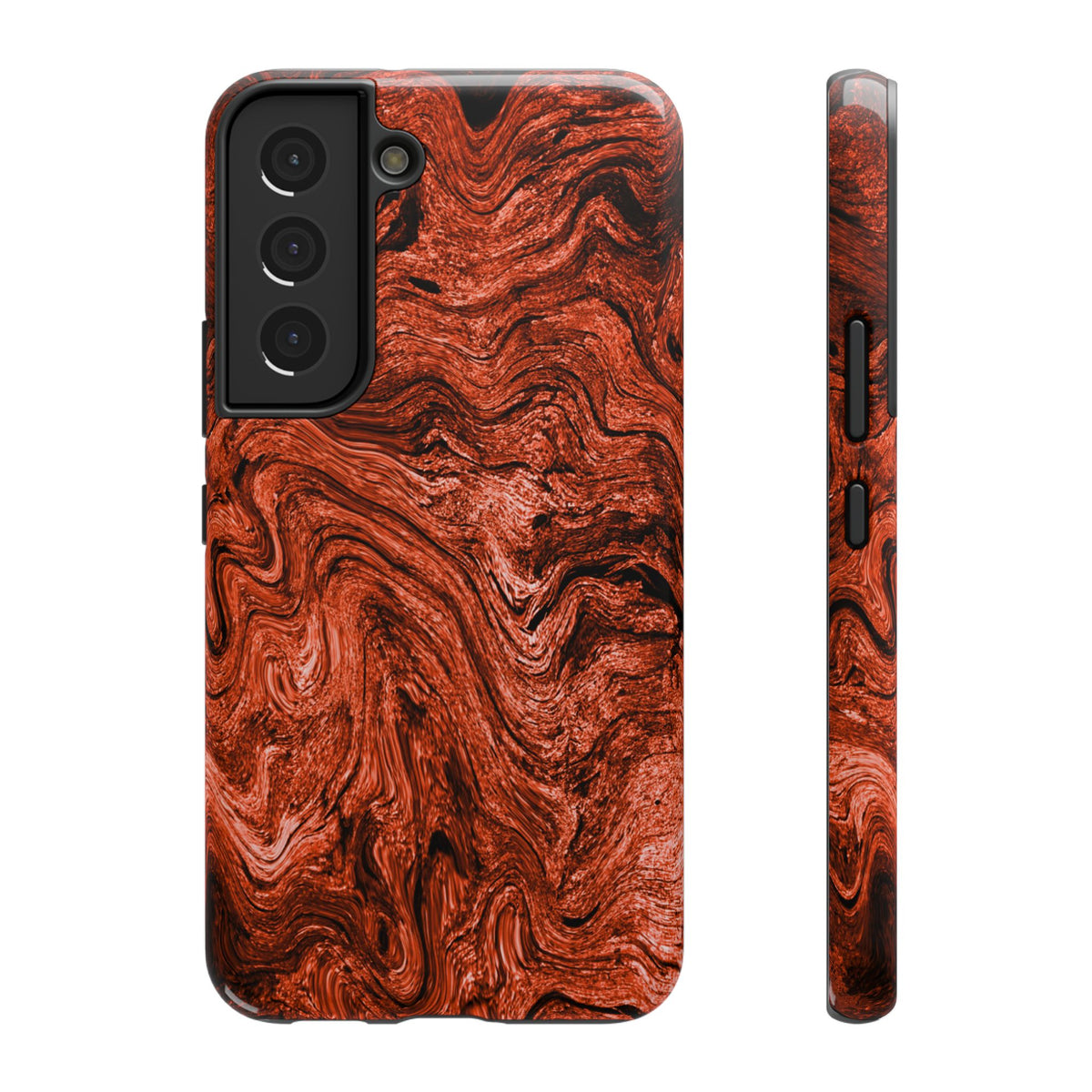 Impact-Resistant Phone Case – Clay in Motion – Compatible with iPhone 11–17 & Samsung Galaxy S22–S26 Series
