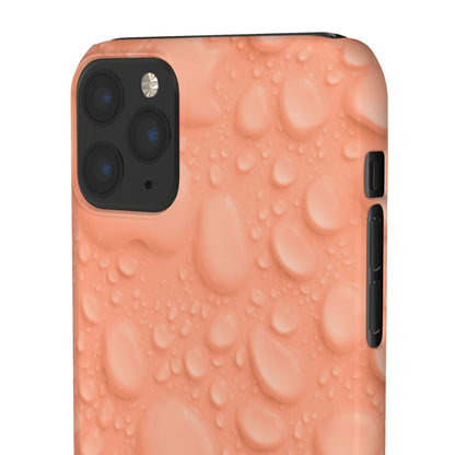 Snap Phone Case – Apricot Rain