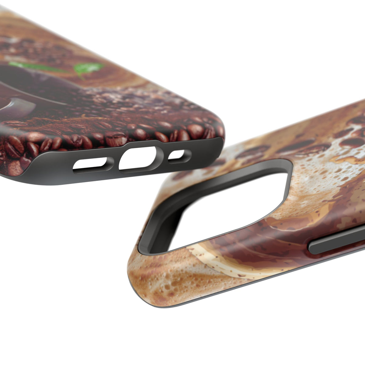 Impact-Resistant Phone Case – Love at First Sip – Compatible with iPhone 11–17 & Samsung Galaxy S22–S26 Series