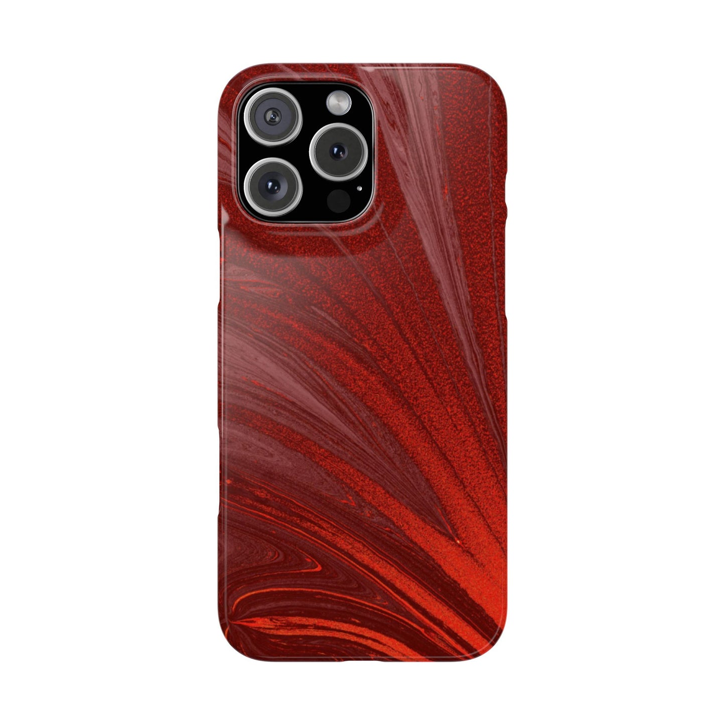 Snap Phone Case – Crimson Current