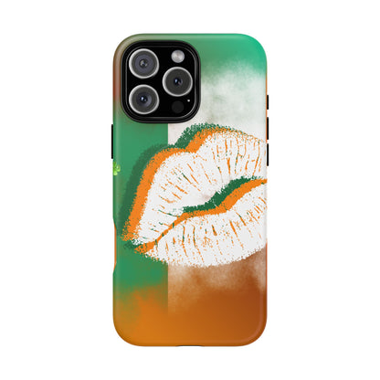 Dual-Layer Phone Case – Irish Lip St. Patrick’s Day Design