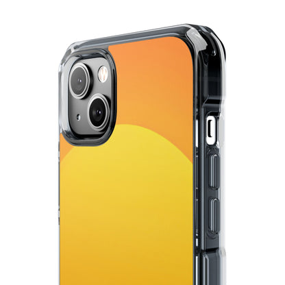 Clear Magnetic Phone Case — Desert Sunrise