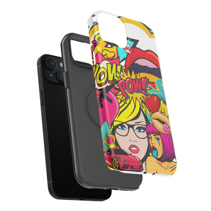 Impact-Resistant Phone Case – Pop Off – Compatible with iPhone 11–17 & Samsung Galaxy S22–S26 Series