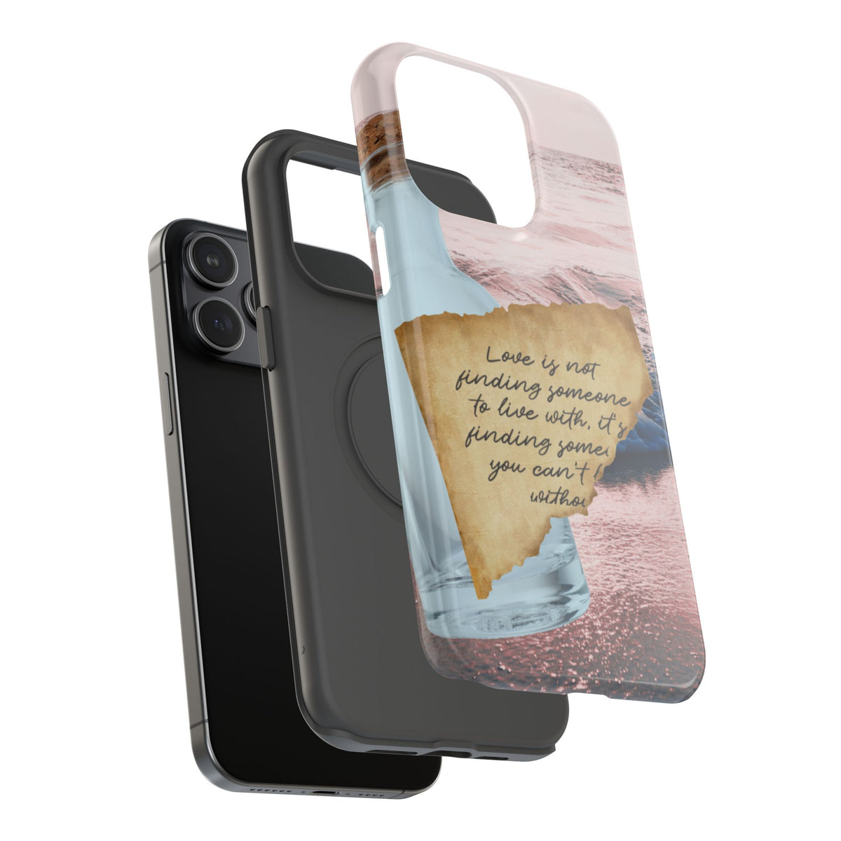 Impact-Resistant Phone Case – Written in the Tide – Compatible with iPhone 11–17 & Samsung Galaxy S22–S26 Series