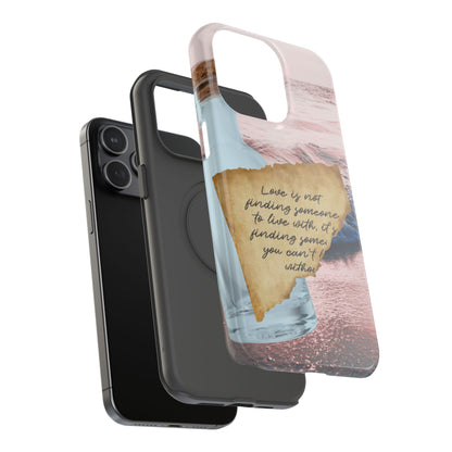 Impact-Resistant Phone Case – Written in the Tide – Compatible with iPhone 11–17 & Samsung Galaxy S22–S26 Series
