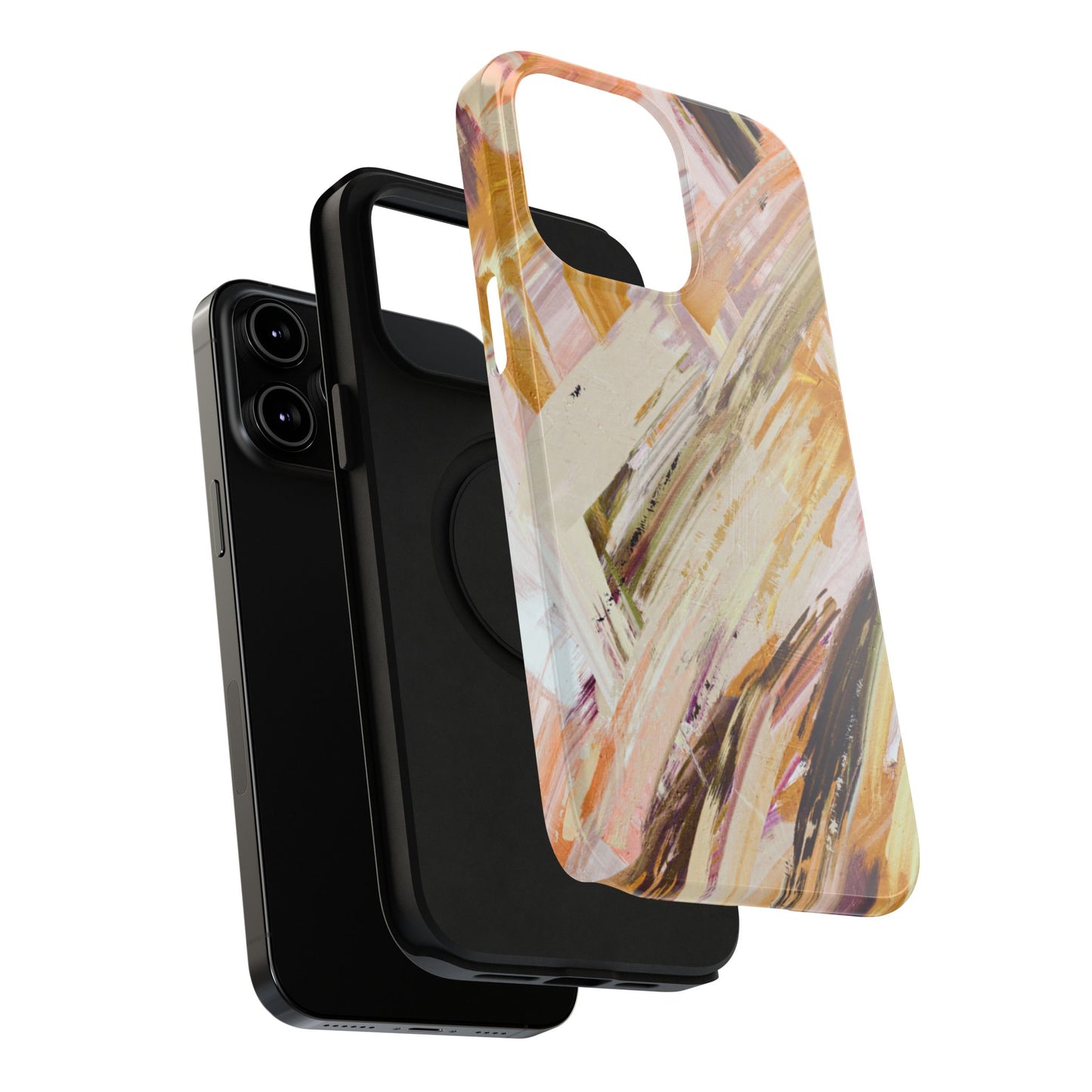 Impact-Resistant Phone Case – Brush & Bronze