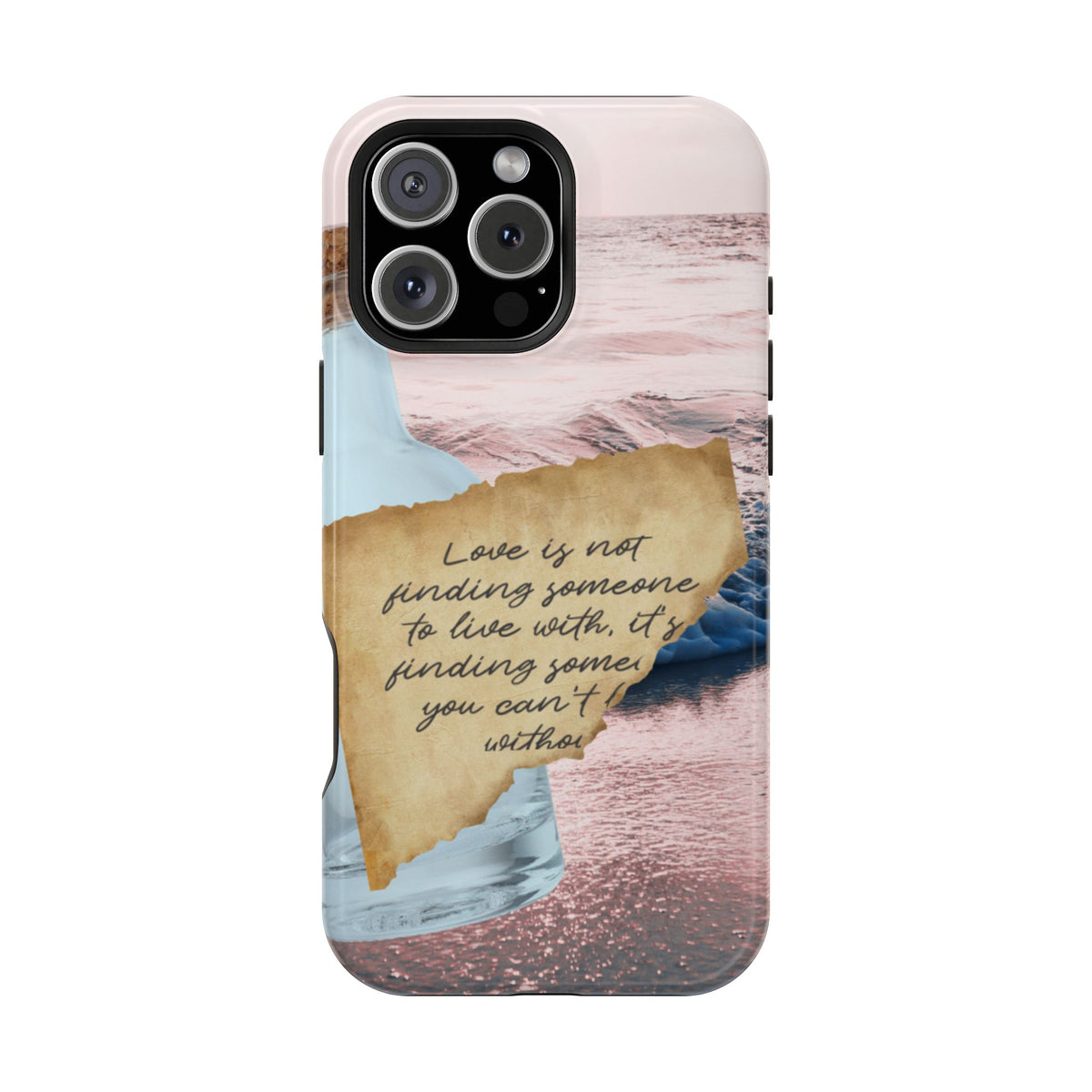 Impact-Resistant Phone Case – Written in the Tide – Compatible with iPhone 11–17 & Samsung Galaxy S22–S26 Series