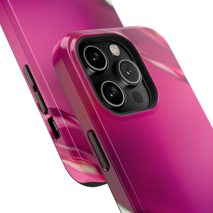 Impact-Resistant Phone Case – Magenta Motion