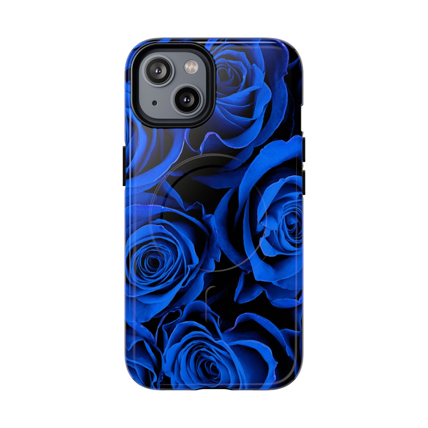 Protective Magnetic Phone Case – Midnight Bloom