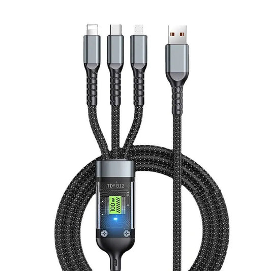 3-in-1 Charging Cable – One Cable for Multiple Devices