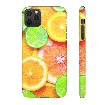 Snap Phone Case – Sunkissed Citrus