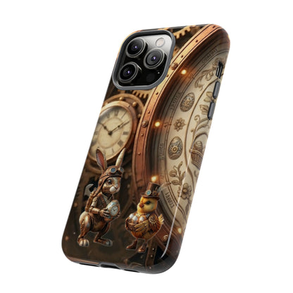 Protective Phone Case – Clockwork Cottontail