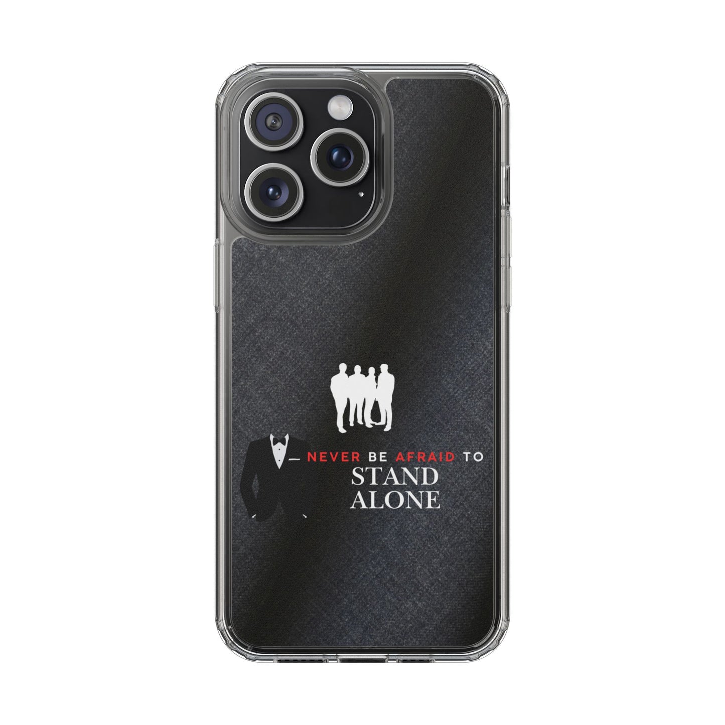Clear Phone Case – Stand Alone