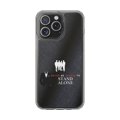 Clear Phone Case – Stand Alone