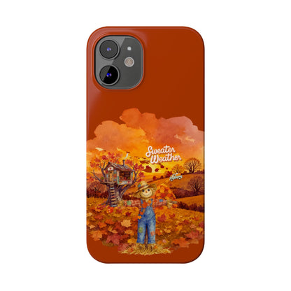 Slim Phone Case – Sweater Weather – Compatible with iPhone 11–17 Series