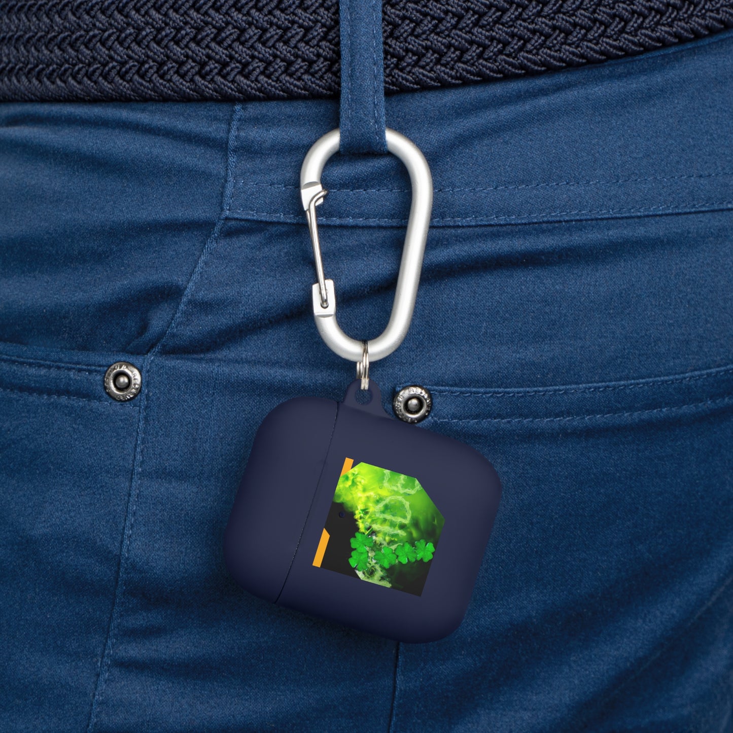 Wireless Earbud Case Cover – Lucky Clover Smoke