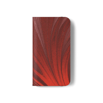 Flip Case – Crimson Current