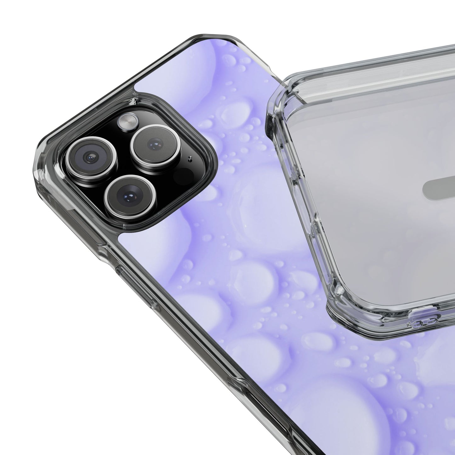 Clear Magnetic Phone Case – Lilac Dew