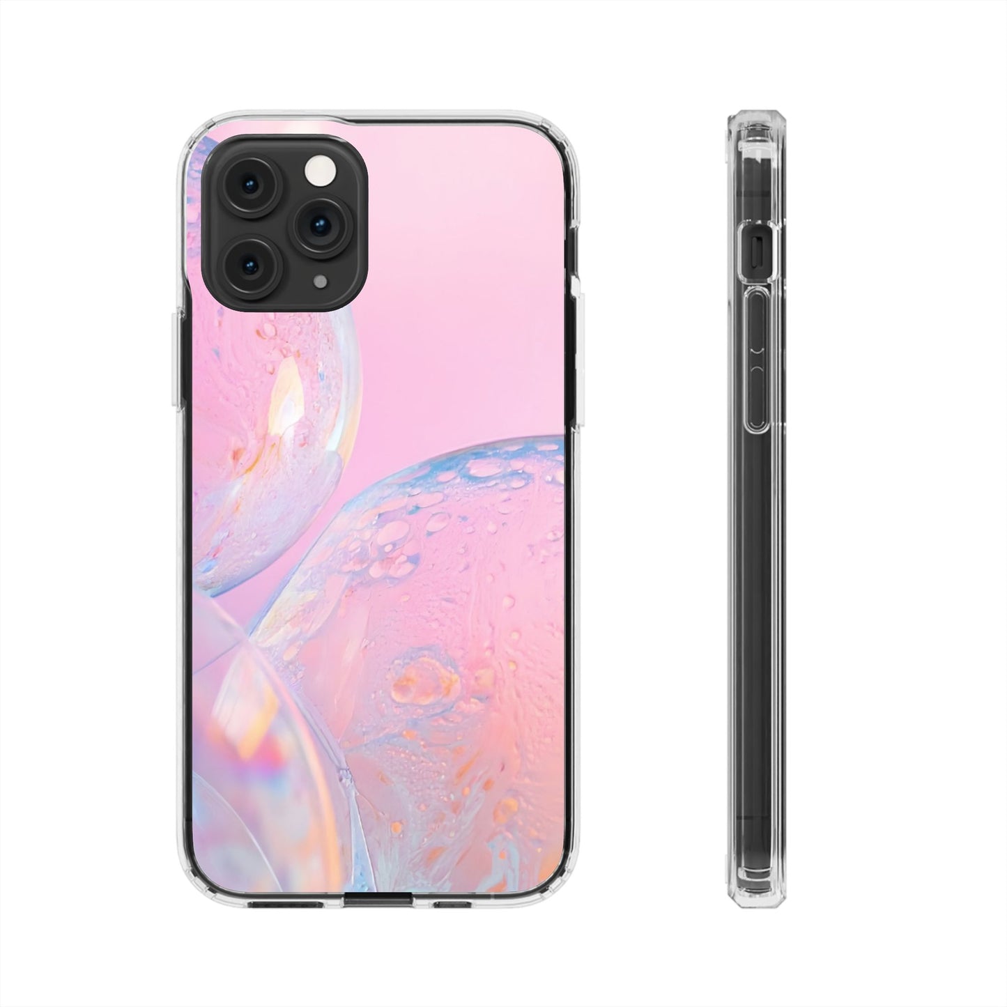 Clear Phone Case – Sugar Bubbles