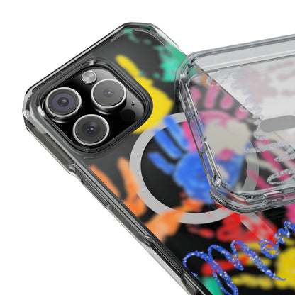 Clear Magnetic Phone Case – Handprint Memories