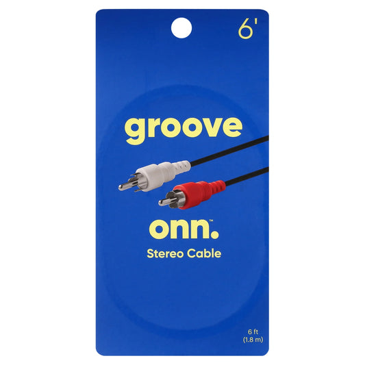 . 6' Stereo Cable, Black