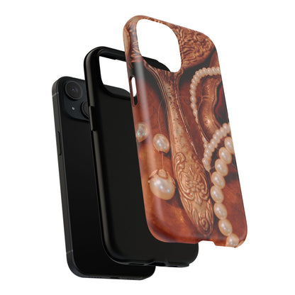 Protective Magnetic Phone Case – Bronze Vanity