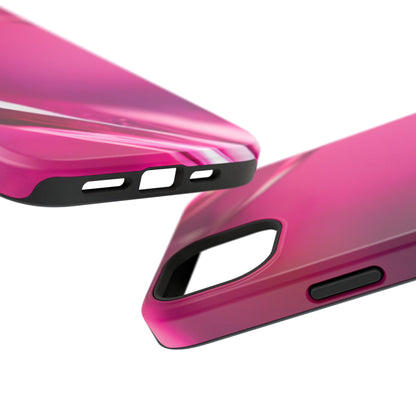 Impact-Resistant Phone Case – Magenta Motion