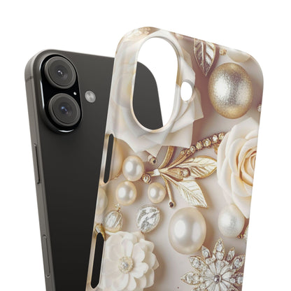 Snap Phone Case – Ivory Opulence