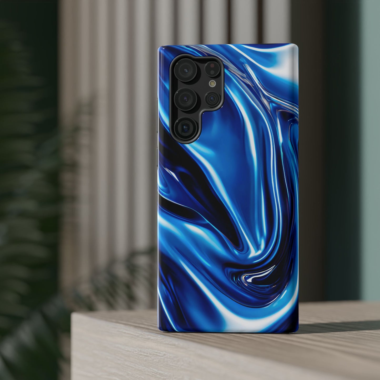 Impact-Resistant Phone Case – Midnight Surge