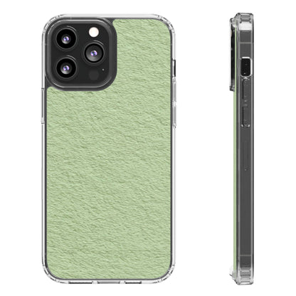 Clear Phone Case – Matcha Wash