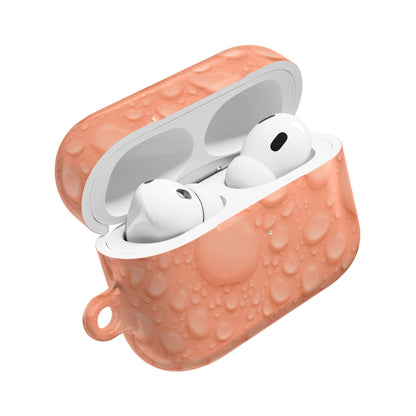 Earbud Case Cover – Apricot Rain