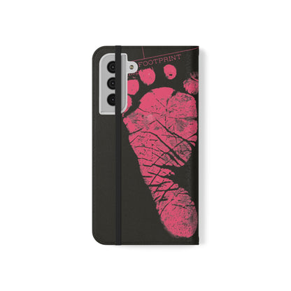 Flip Case – Mom’s Little Pink Footprints