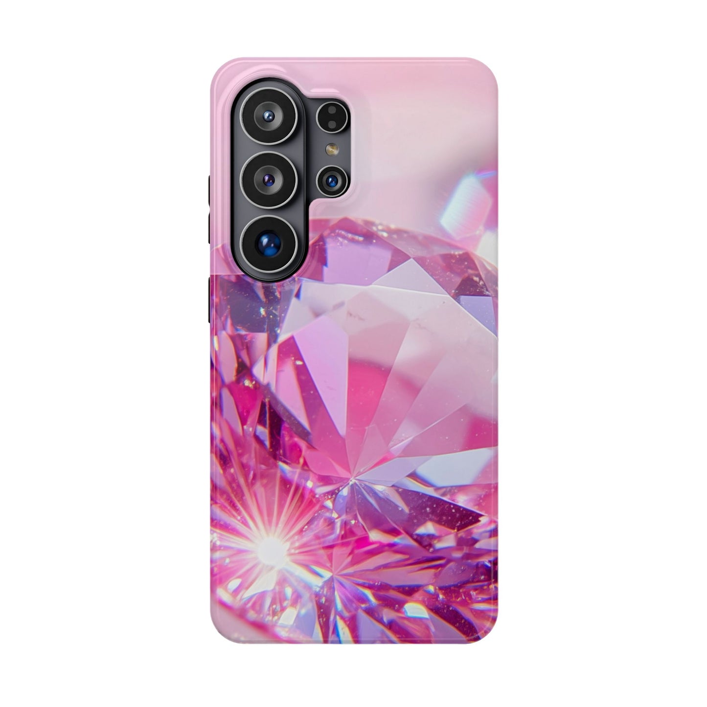 Impact-Resistant Phone Case – Pink Ice