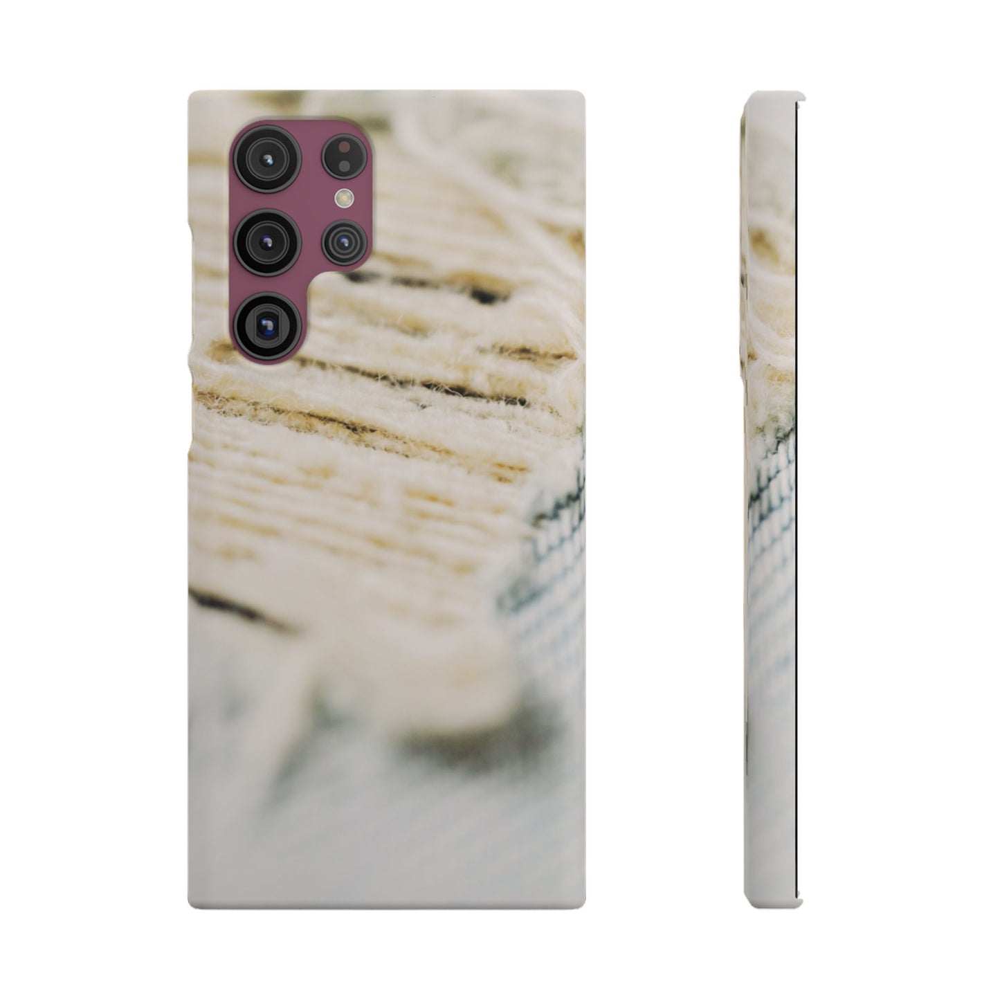 Snap Phone Case – Woven Warmth