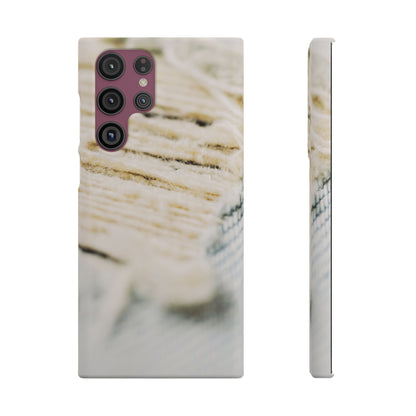 Snap Phone Case – Woven Warmth