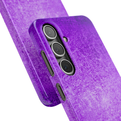 Snap Phone Case – Violet Voltage