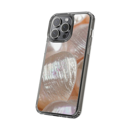 Clear Phone Case – Blush Pearl