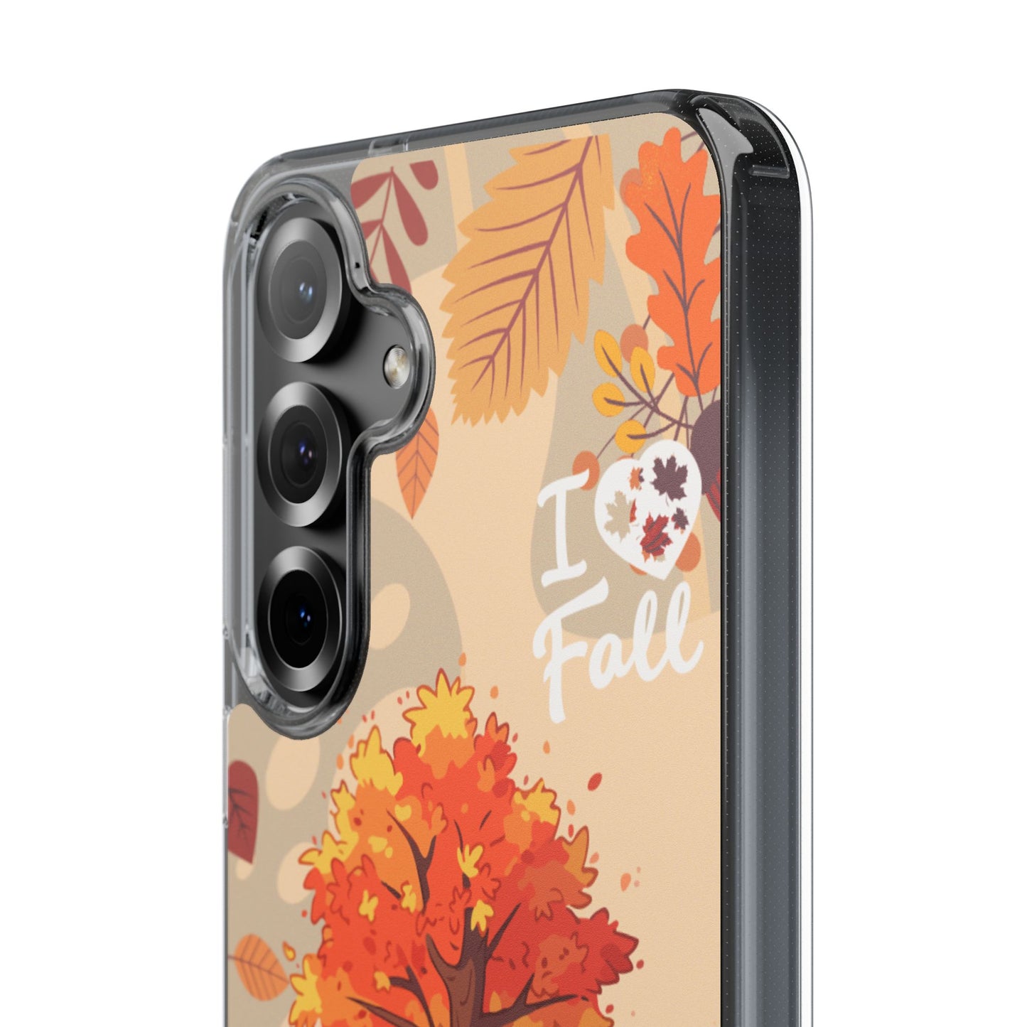 Clear Phone Case – Fall in Love