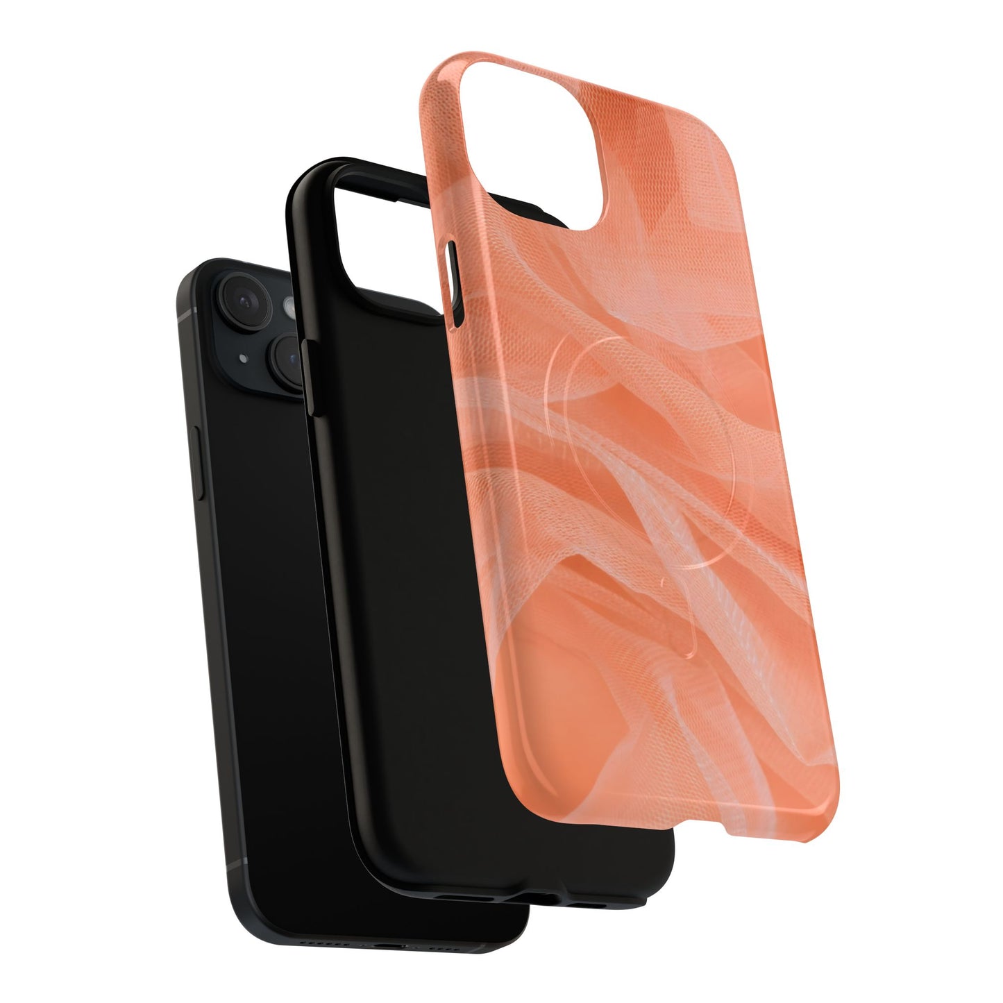 Protective Magnetic Phone Case – Coral Veil