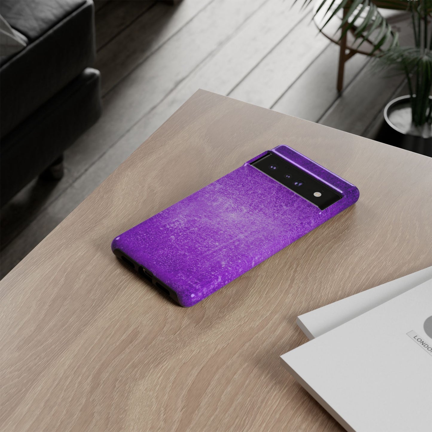 Protective Phone Case – Violet Voltage