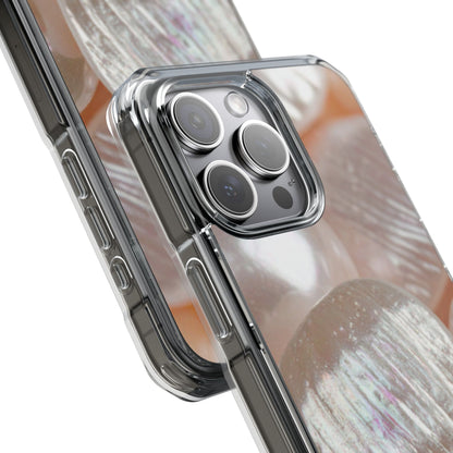Clear Magnetic Phone Case – Blush Pearl
