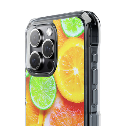 Clear Magnetic Phone Case – Sunkissed Citrus