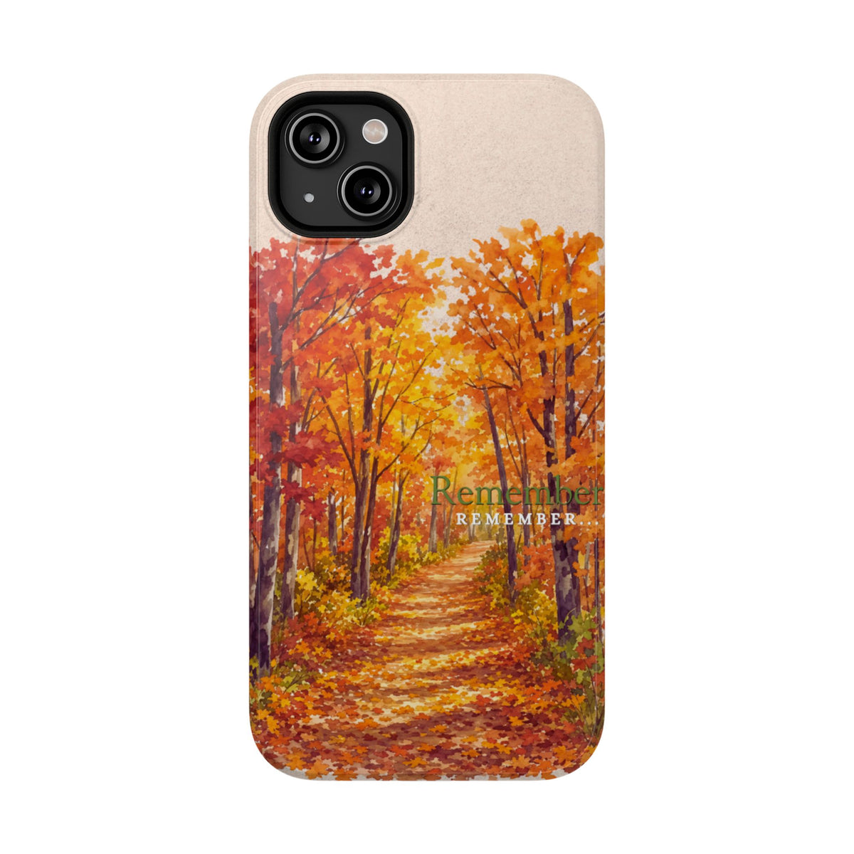 Impact-Resistant Phone Case – Autumn Remembered – Compatible with iPhone 11–17 & Samsung Galaxy S22–S26 Series