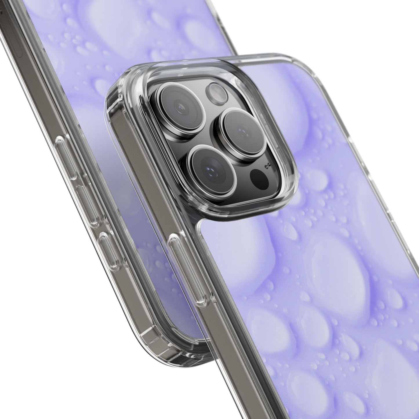 Clear Phone Case – Lilac Dew