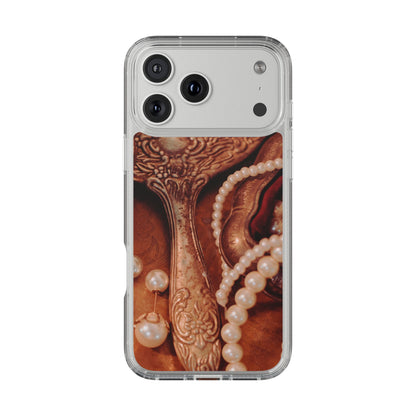 Clear Phone Case – Bronze Vanity