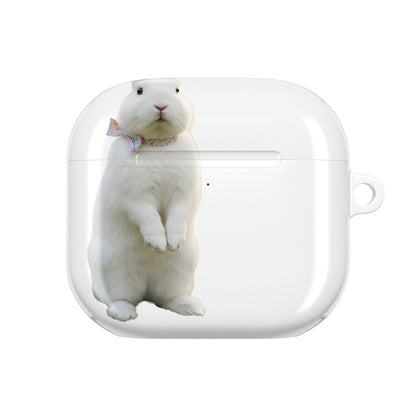Earbud Case Cover – Pastel Pop Bunny