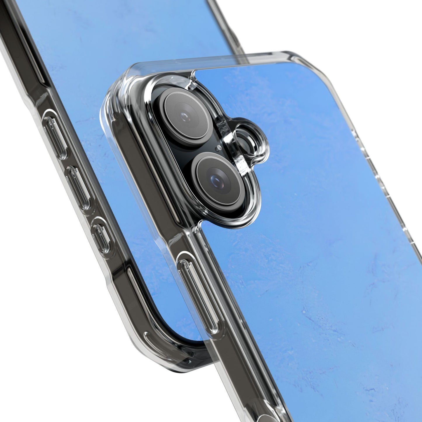 Clear Magnetic Phone Case – Azure Fade