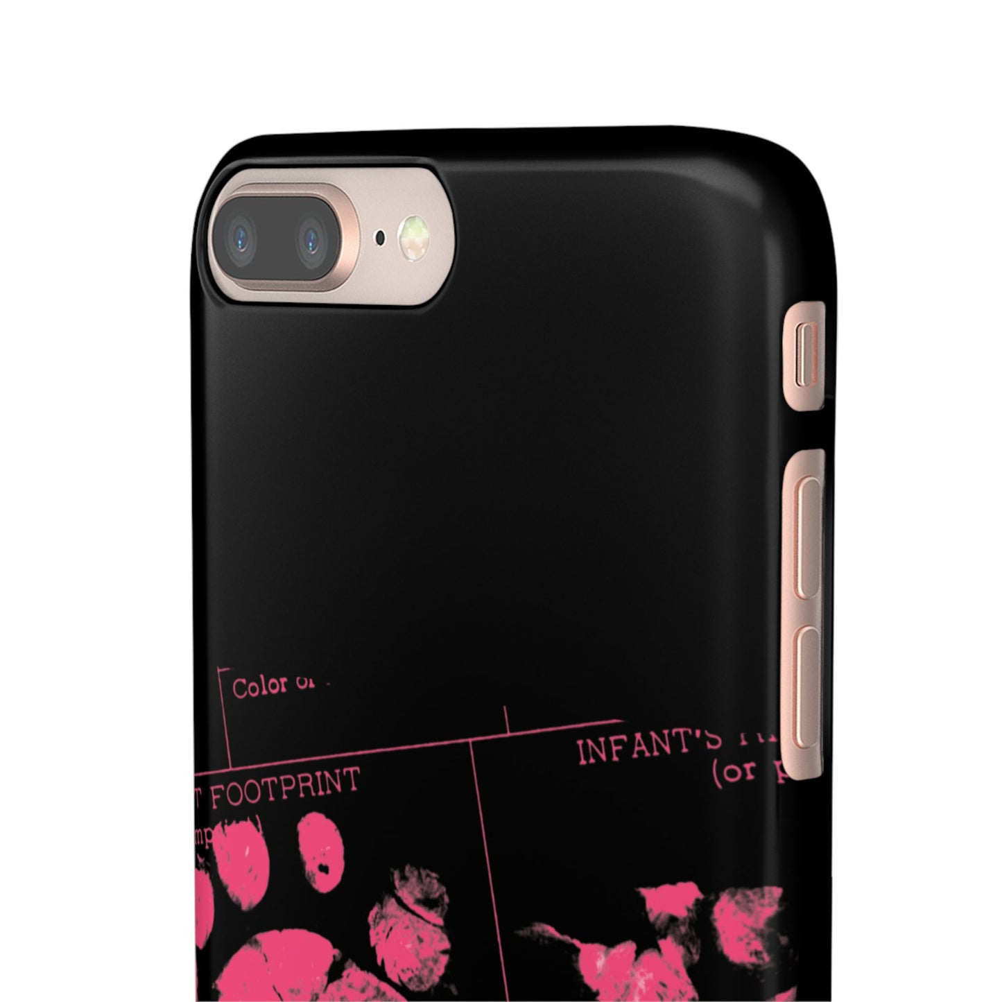 Snap Phone Case – Mom’s Little Pink Footprints