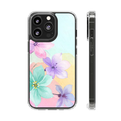 Clear Phone Case – Water Petal