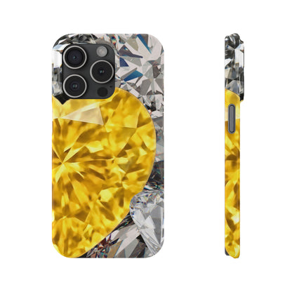 Slim Phone Case – Heart of Gold